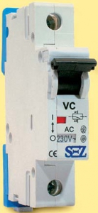 VC 12V, SEZ túlfeszültség kioldó